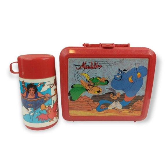Aladdin Industries - Disney's Aladdin - 2 Piece Lunch Box & Thermos Combo - Picture 1 of 11